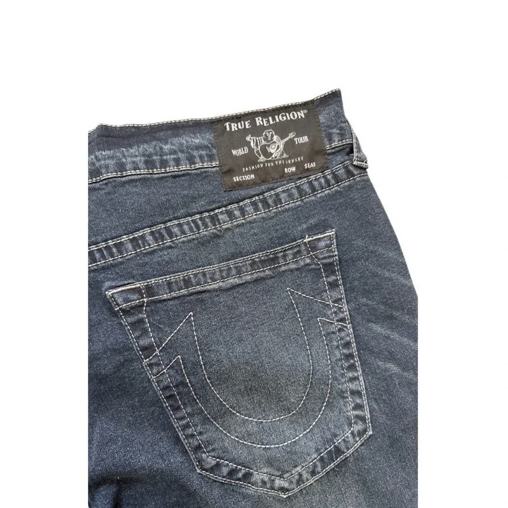 true religion‎ rocco relaxed skinny jeans Men 42 No Flap Inseam 32 World Tour